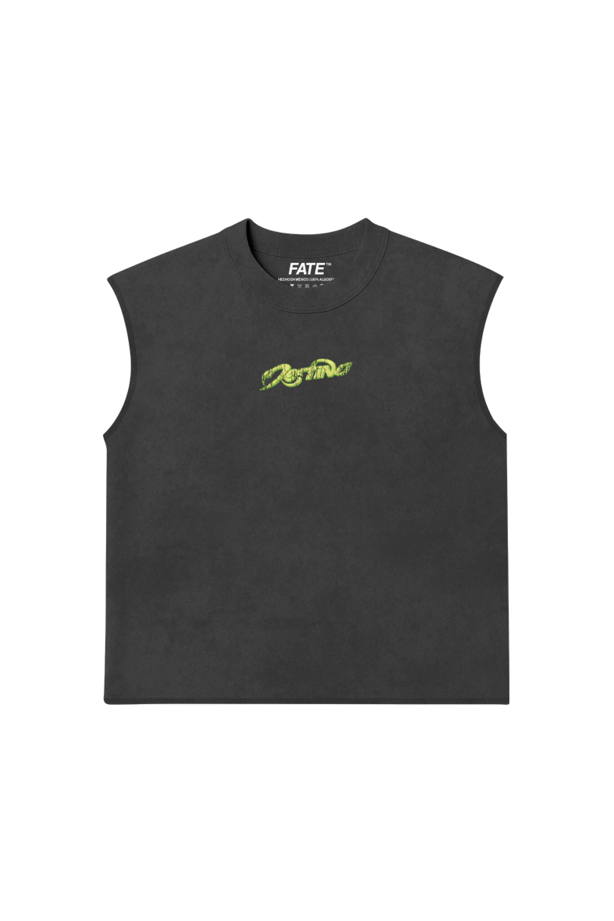 Driven by Passion Tank Top Washed Grey