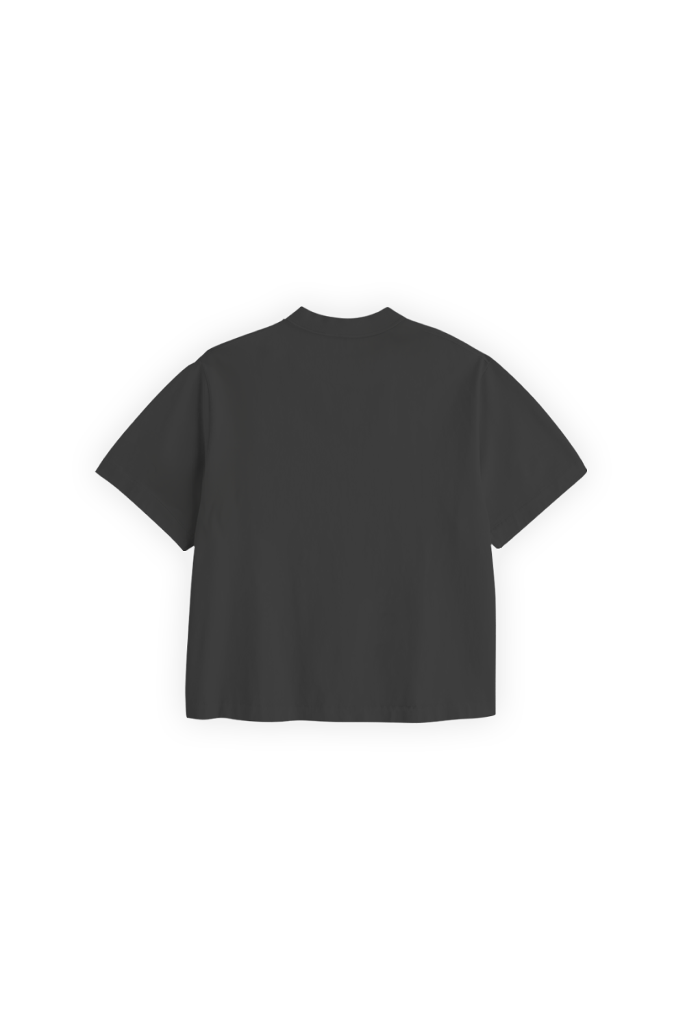Drink & F*ck Crop Tee Oxford Grey