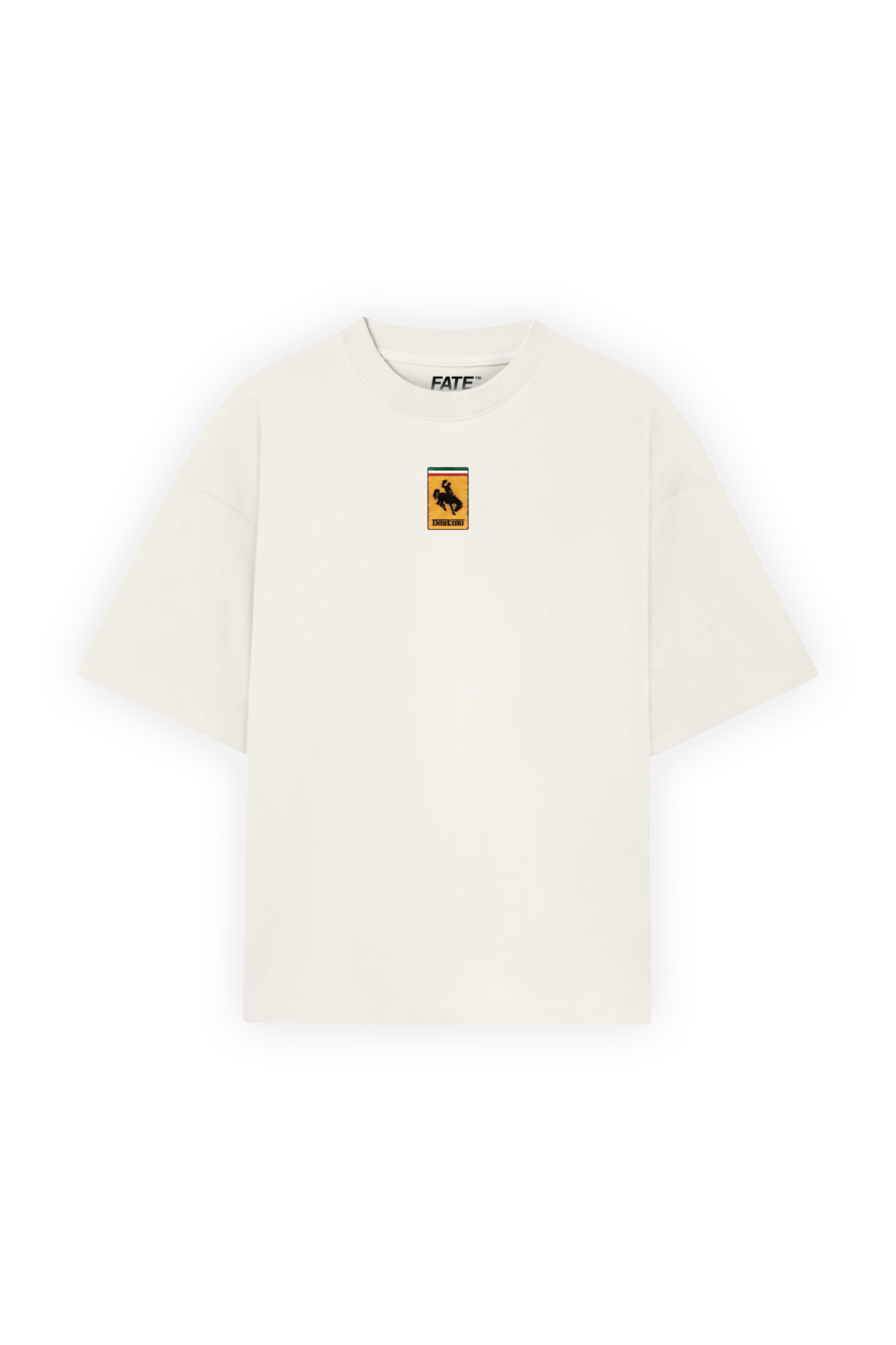 Racing Cowboy Tee Beige