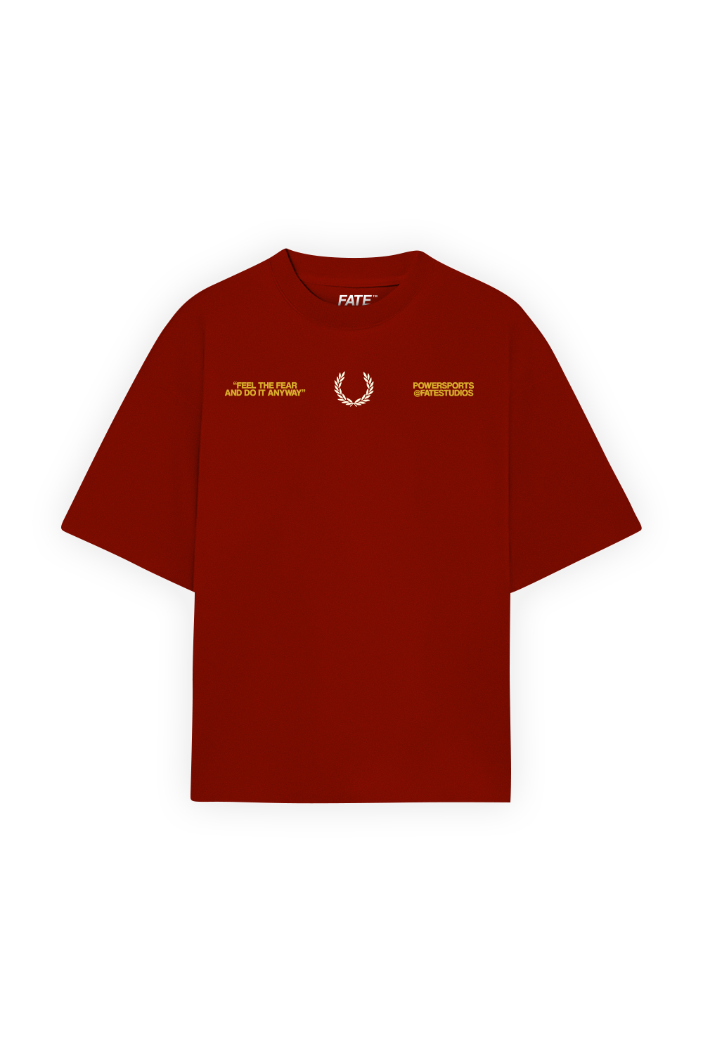 Feel The Fear Tee Red