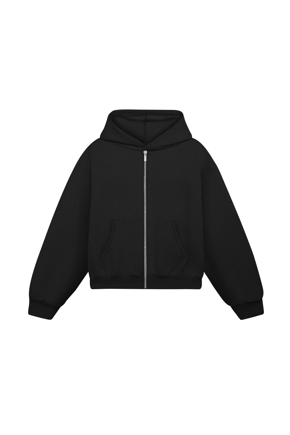 Vantablack Zip Hoodie 450 GSM