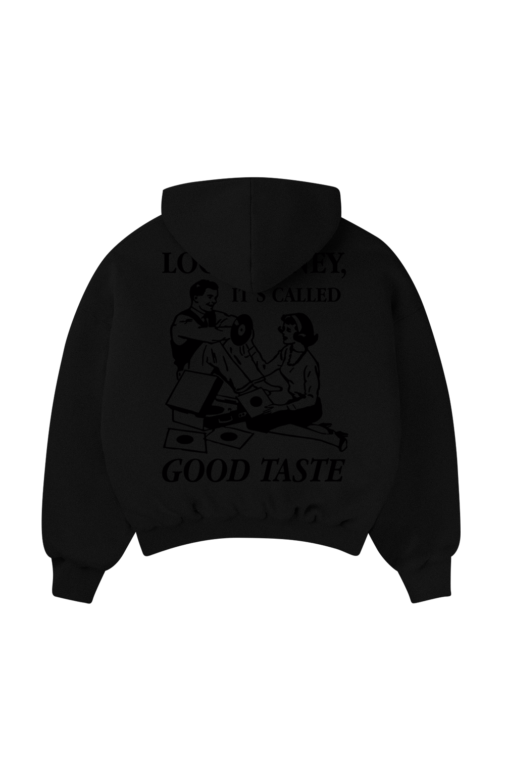 Look Honey Hoodie Black