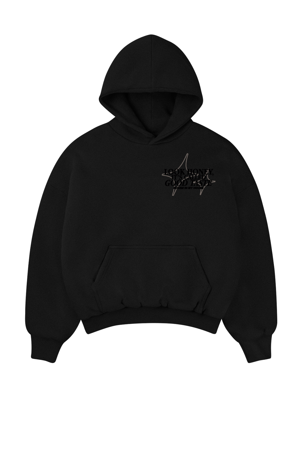 Look Honey Hoodie Black