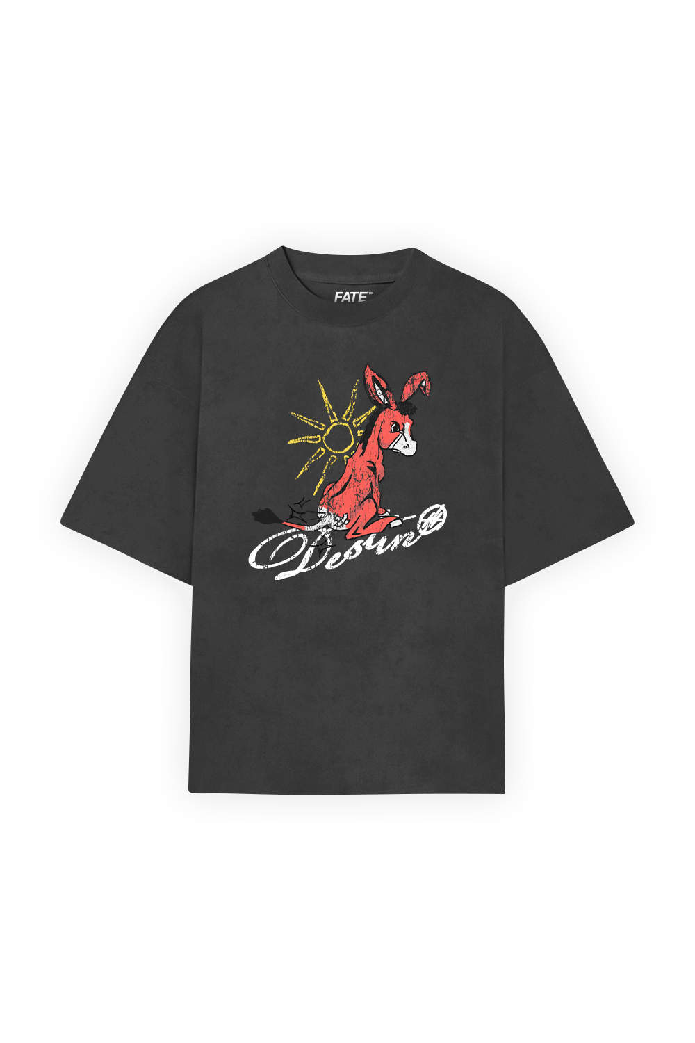Tanned Donkey Tee Oxford Grey