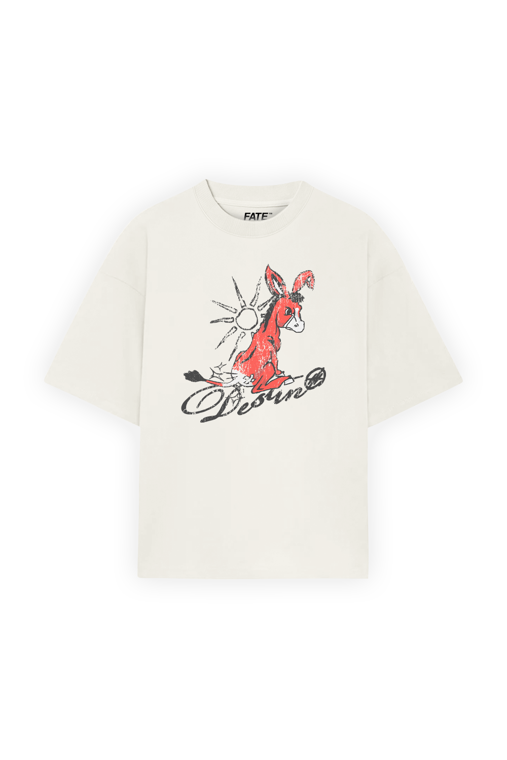 Tanned Donkey Tee Ivory