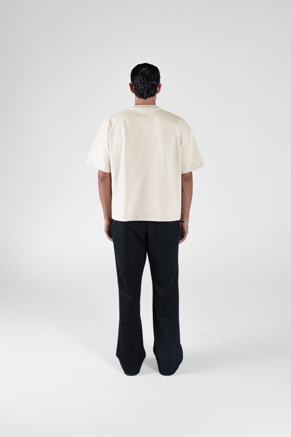Boxy Tee Sand 250 GSM
