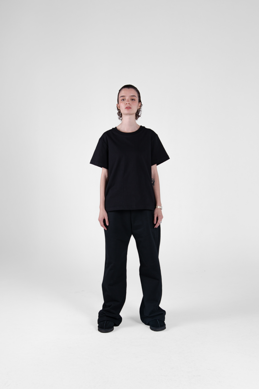 Vantablack Flare Pants 450 GSM