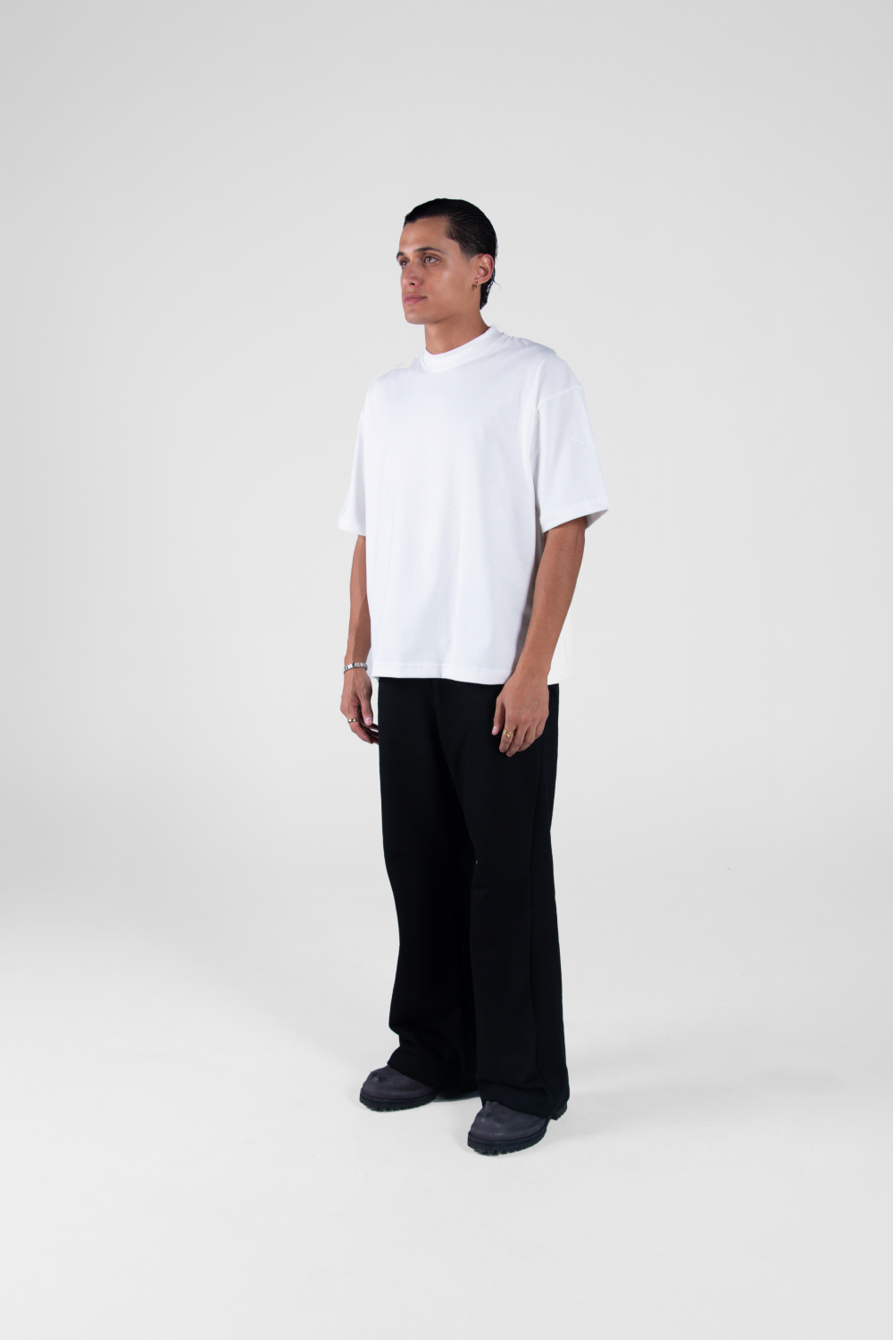 Boxy Tee White 250 GSM