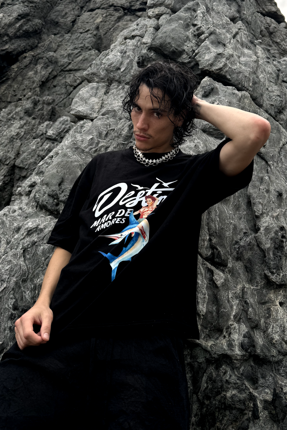 Marlin Cowgirl Tee Black