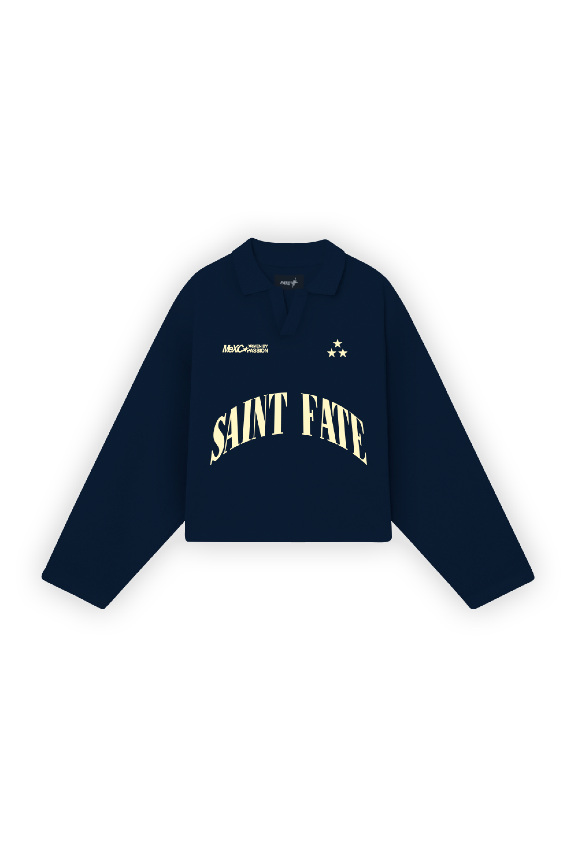 Saint Fate Longsleeve Polo Blue Navy