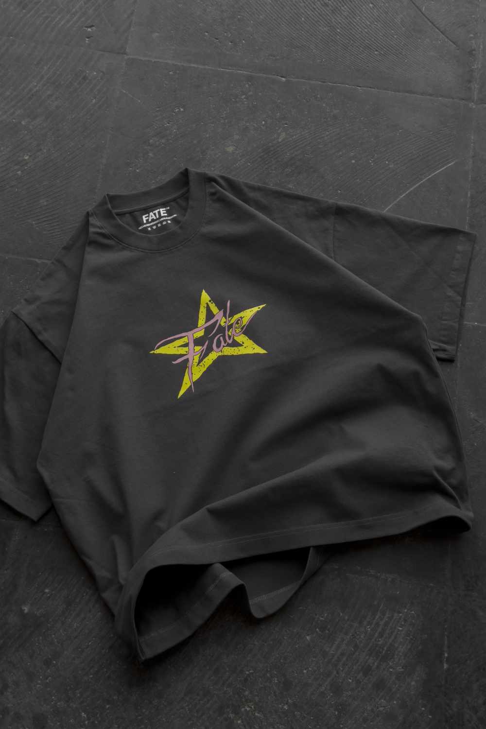 P*rn Star Tee Oxford Grey