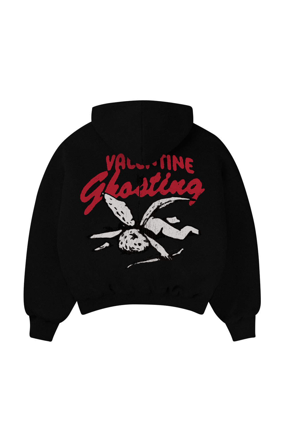 Valentine Ghosting Hoodie Black