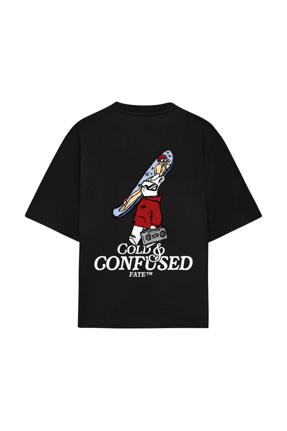 Cold & Confuse Tee Black